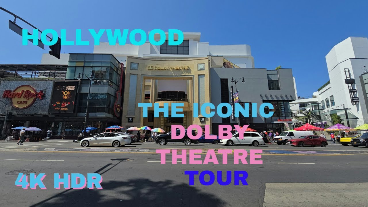 Virtual Tour of Hollywood's famous Dolby Theatre, The Ovation, Mann Chinese Theatre and Walk of Fame