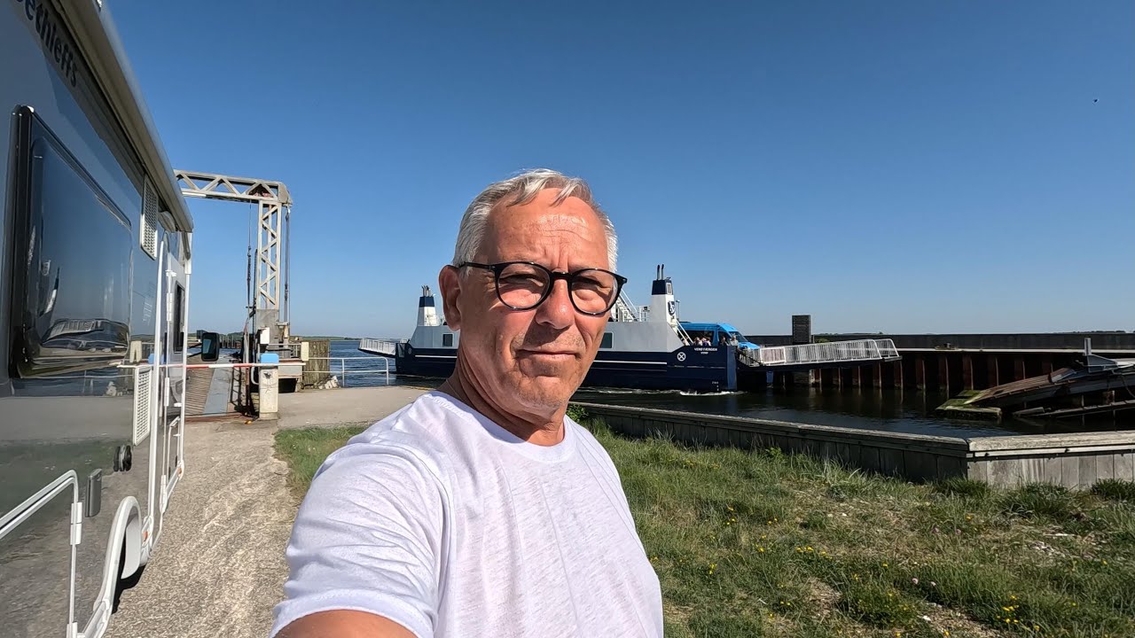 Campingbussen besøger Venø.