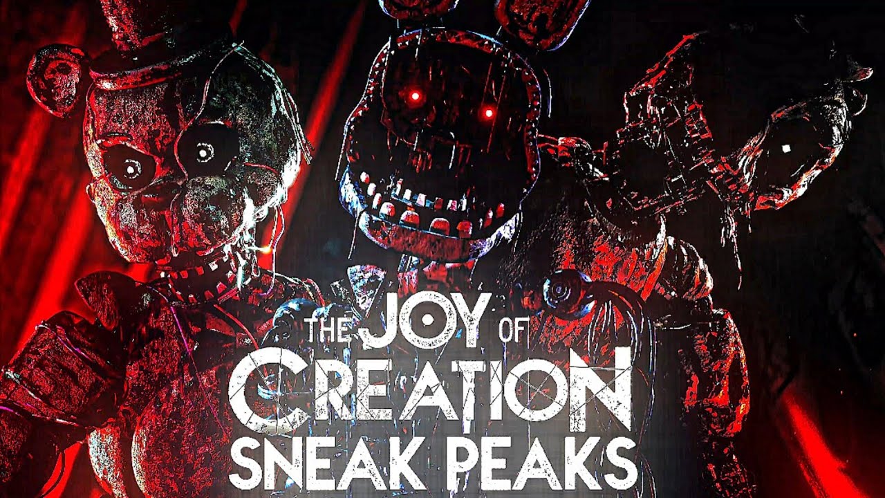 THE JOY OF CREATION | EVERY SNEAK PEAKS YOU NEED TO KNOW BEFORE THE GAME'S RELEASE.