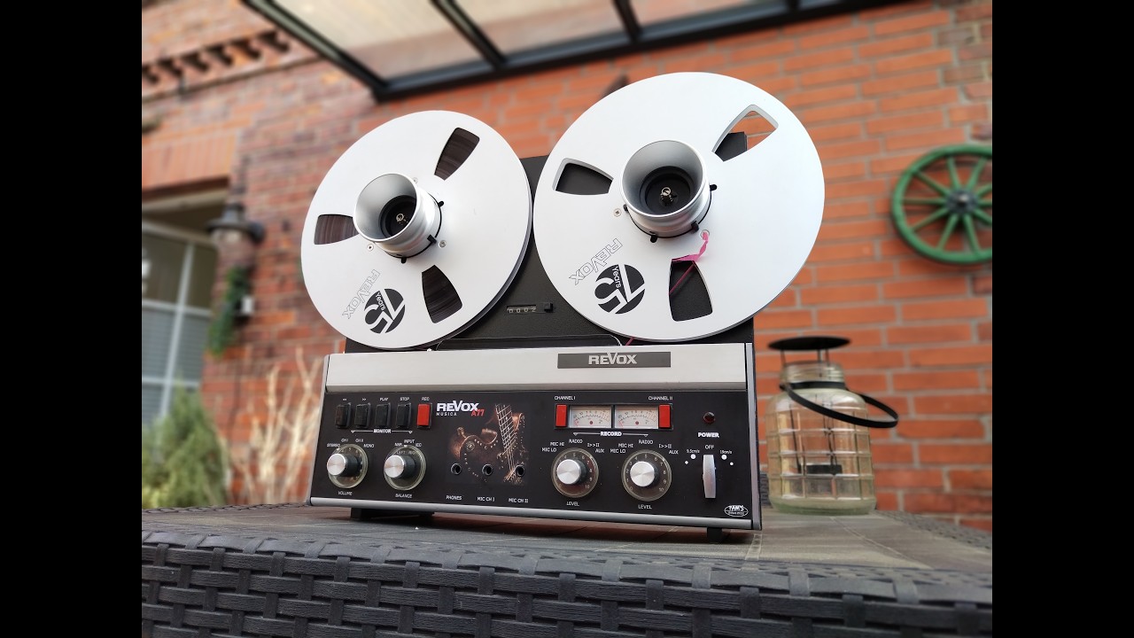 Revox A77 MKIII von 1971, 4 Track. Design *Musica. Revision.