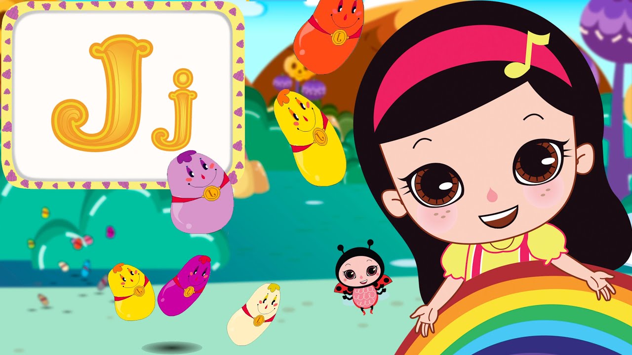 Jumping Jellybeans | Learn ABC for Kids | Letter J - Olive and the Rhyme Rescue Crew