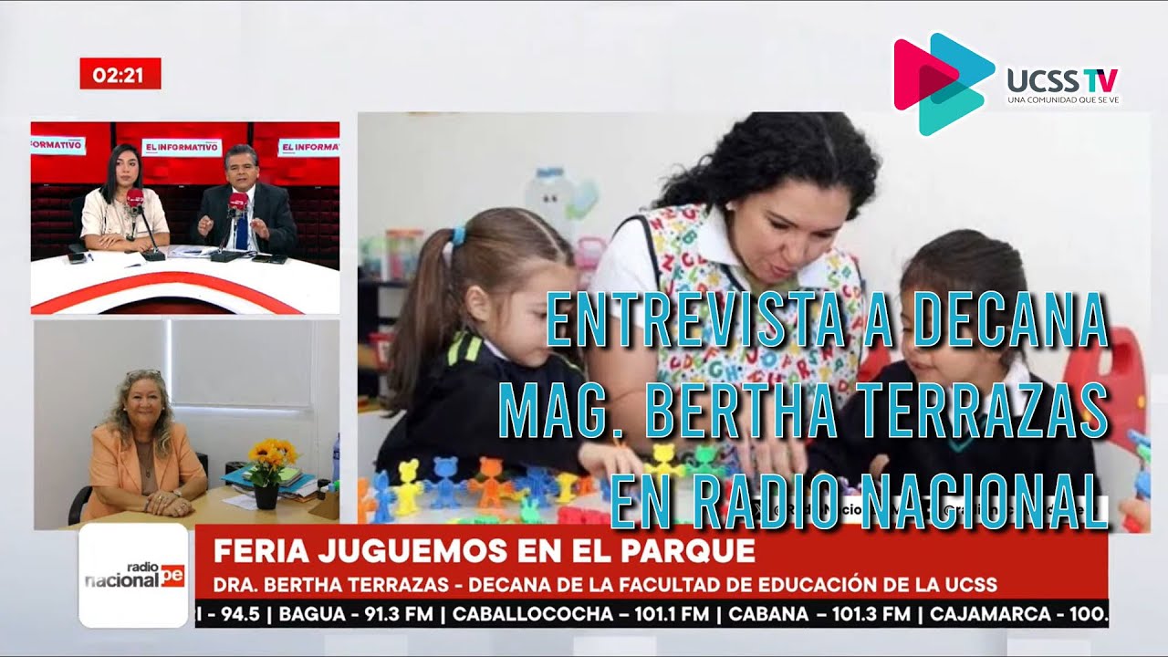 ENTREVISTA A DECANA BERTHA TERRAZAS EN RADIO NACIONAL