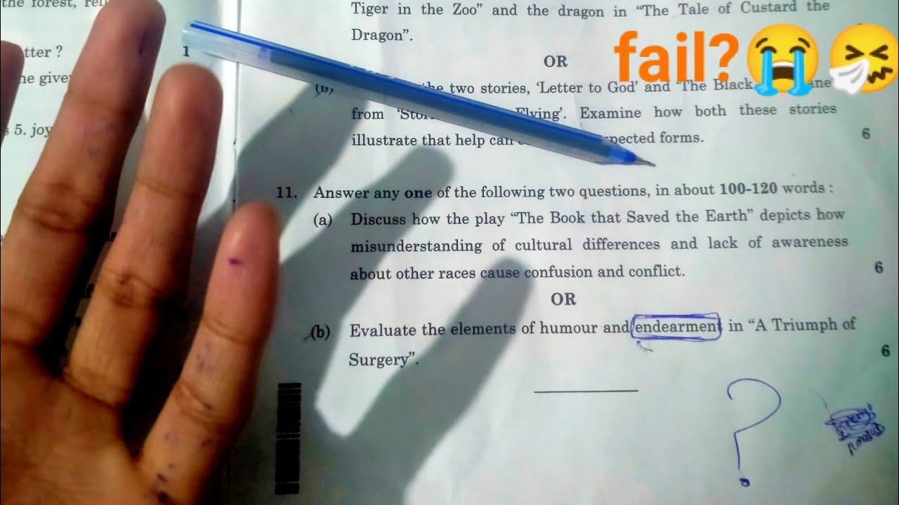🤡ENGLISH EXAM DONE🙏🏻😭HARDEST PAPER OF ENGLISH?☠️MUST WATCH