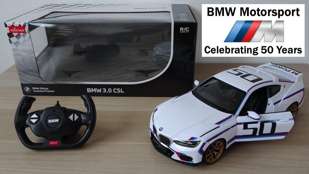 Rastar BMW 3.0 CSL 50 1:14 Scale RC Car - Celebrating 50 Years of BMW Motorsport - Review & Testing