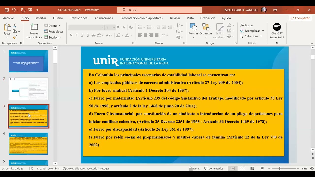 CLASE 9 DERECHO LABORAL CONTRATACION SALARIO Y COMPENSACION TOTAL 3 ABRIL 2025