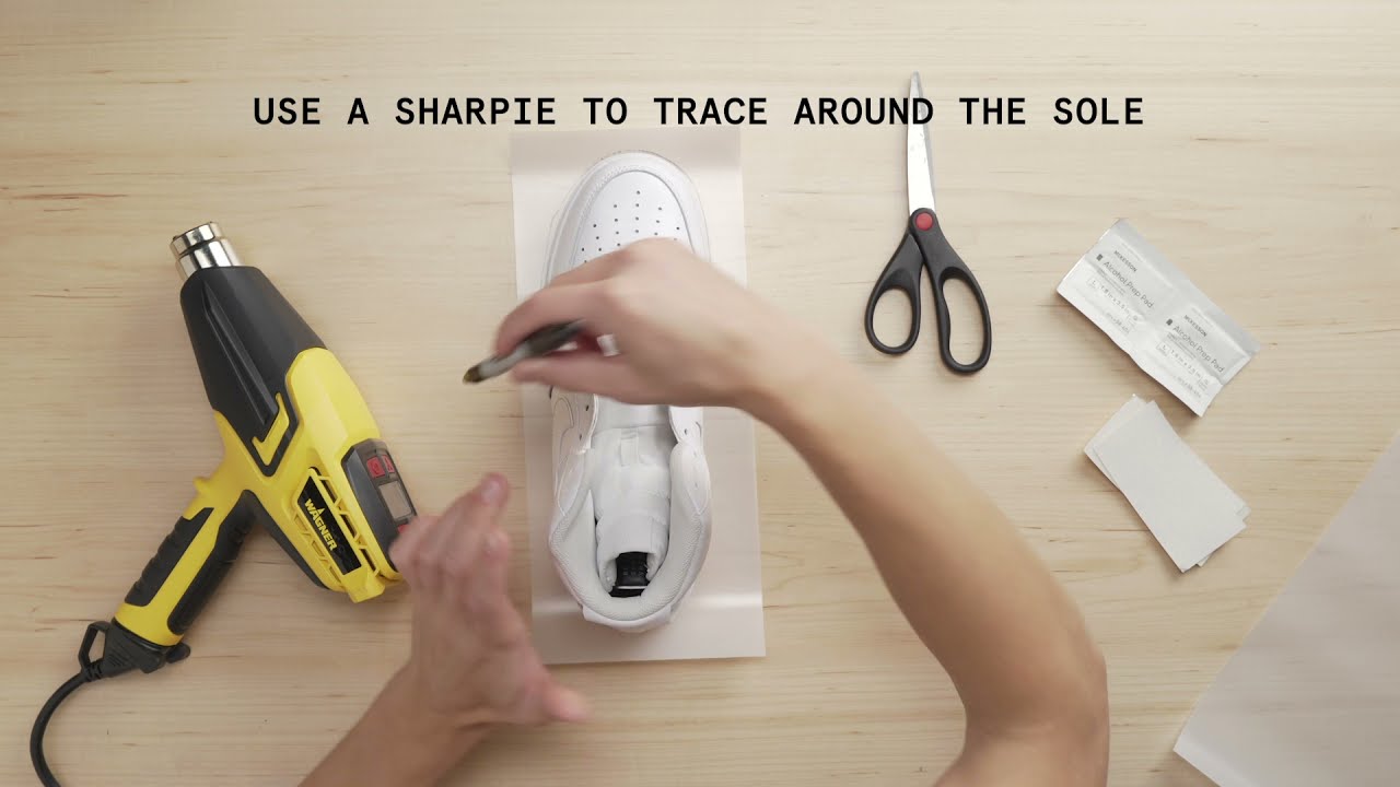 How to apply Reshoevn8r Sole Shields to your sneakers!