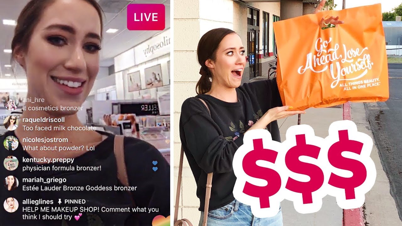 I Let Instagram Buy My Makeup 😱