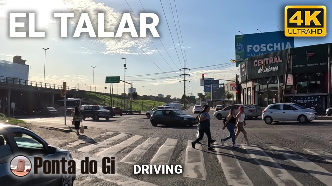 CIUDAD de EL TALAR de PACHECO - TIGRE 4K #driving TOUR [amba] 2023 PROVINCIA BUENOS AIRES - ARGENTNA