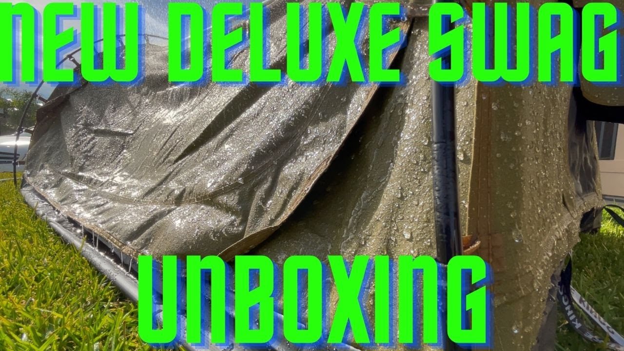 Kings Big Daddy Deluxe swag unboxing & seasoning the canvas before use Best value swag under $300 ?