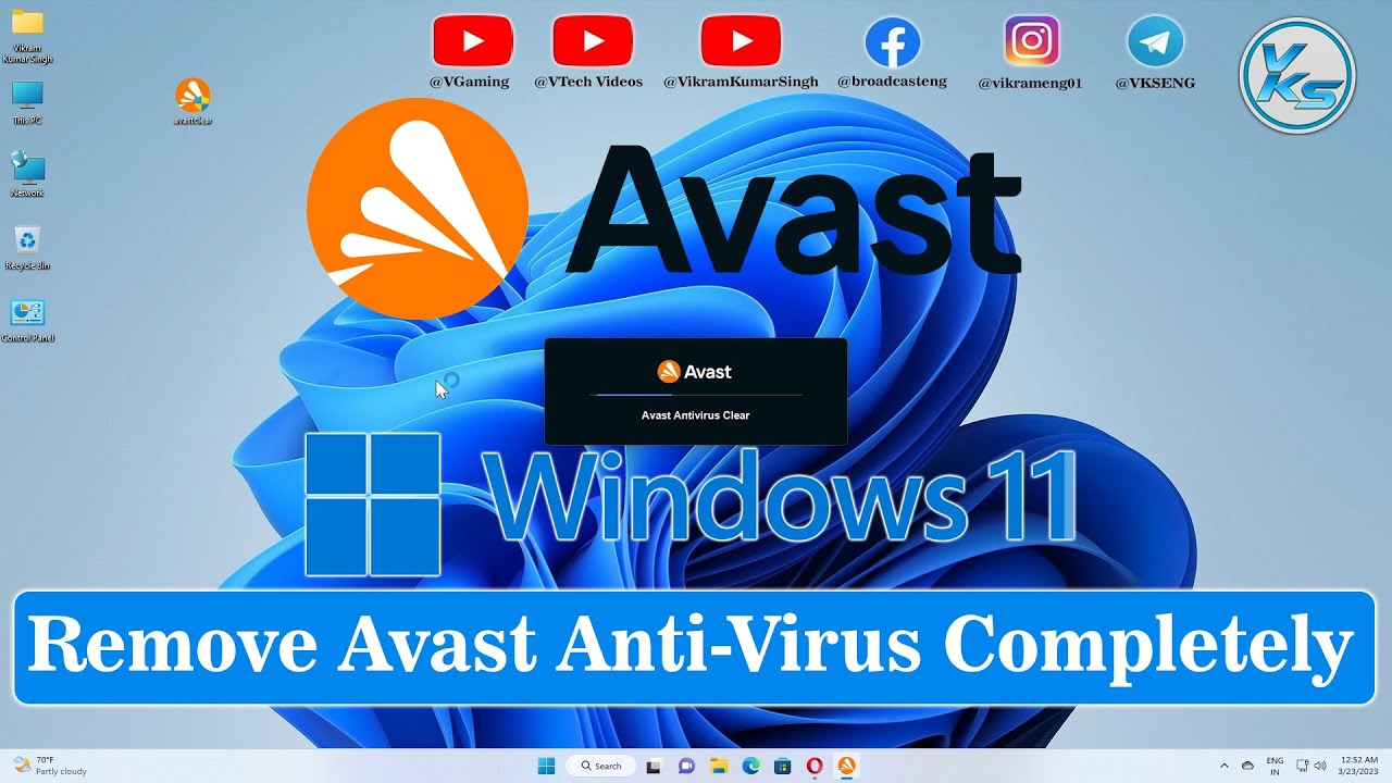 ✅ Can't Uninstall Avast... How to Remove Avast Anti-Virus Completely
