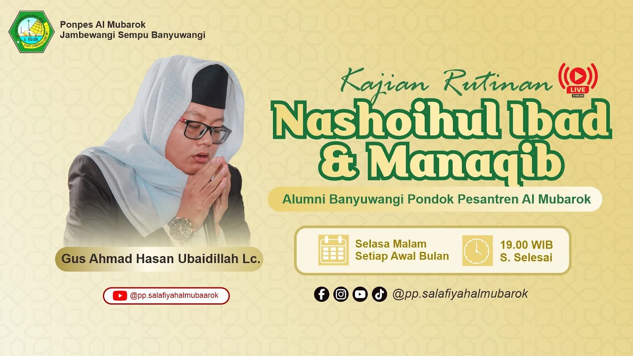 NGAJI RUTINAN ALUMNI PONDOK PESANTREN AL MUBAROK