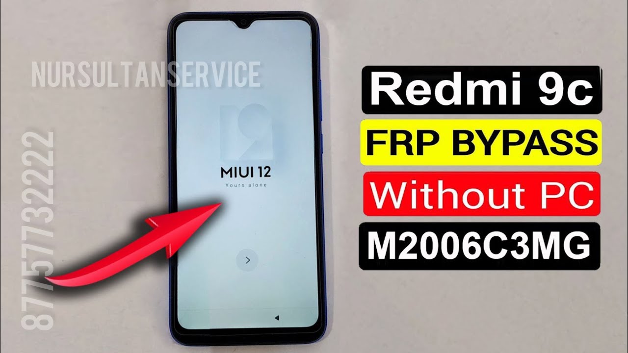 Xiaomi Redmi 9C жадты қалпына келтіру Құпия сөзді, пин кодты, үлгіні қалай жоюға болады