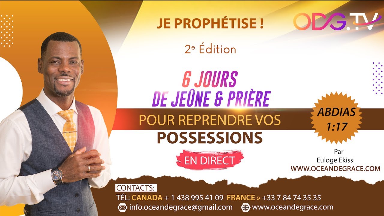 JE PROPHETISE  PIRERE POUR DETRUIRE LES condamnations SATANIQUES ODG TV