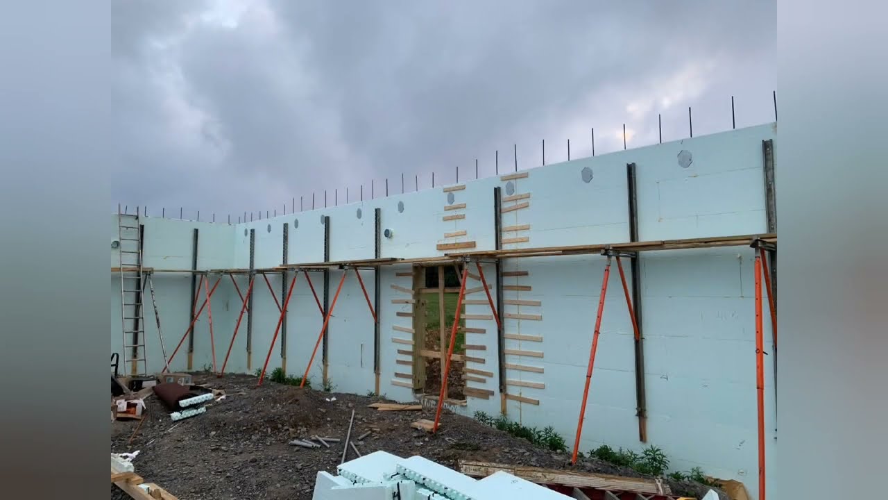 MAKE YOUR OWN ICF WALLS - HERE'S HOW