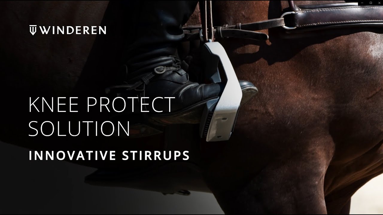 Winderen Knee Protect Solution - Innovative Stirrups with Double Shock Absorbers