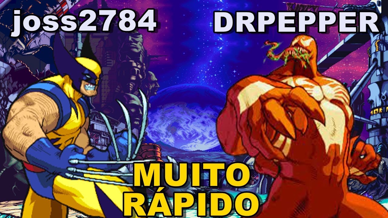 Que Velocidade Incrivel - Marvel vs Capcom.