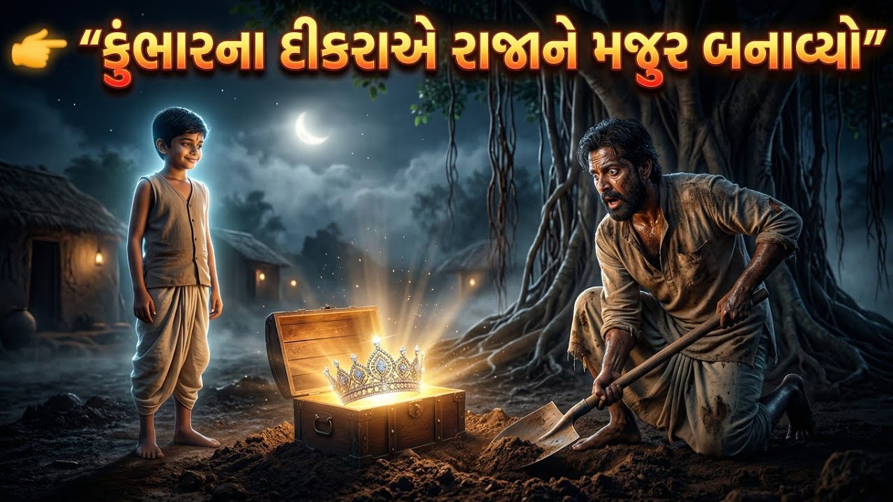 કુંભારના દીકરાએ રાજાને મજુર બનાવ્યો😱moral story in gujarati|motivational story in gujarati 