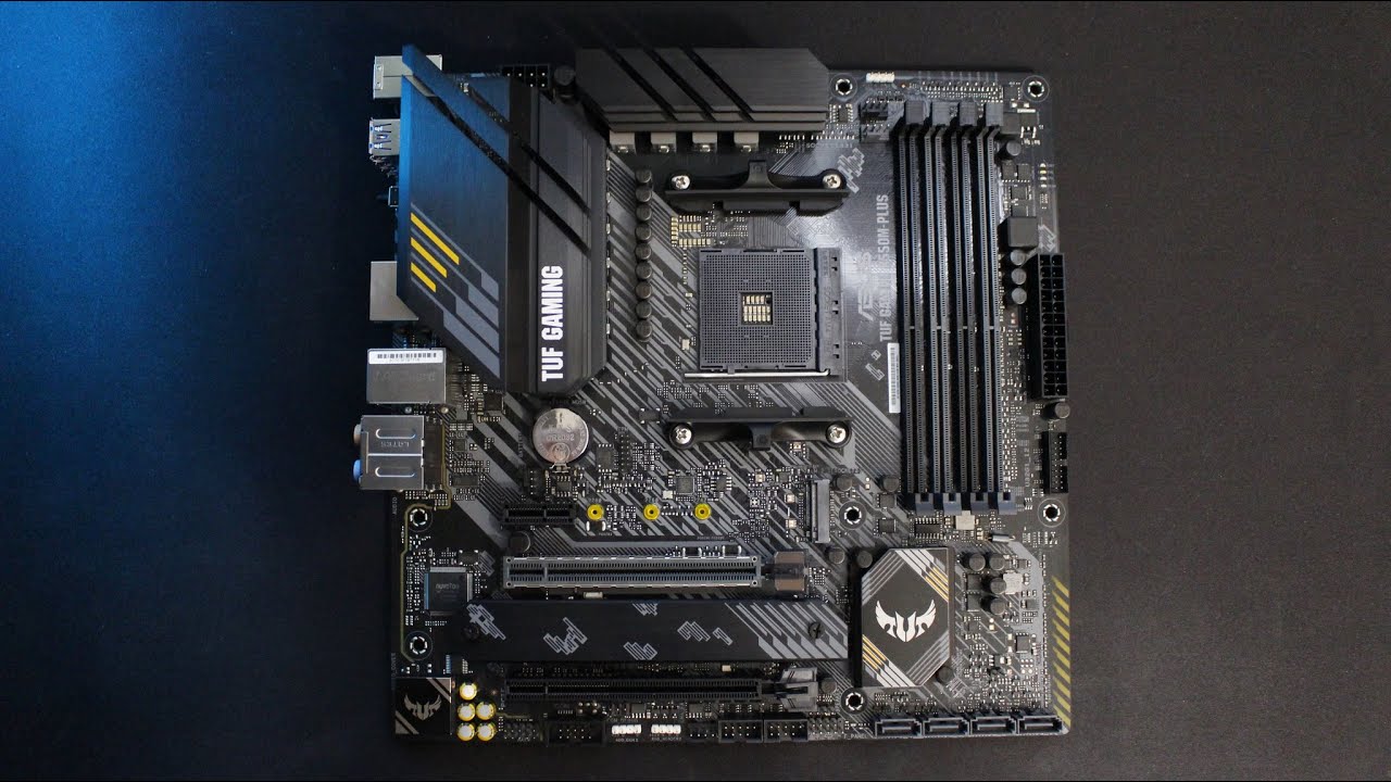 Unboxing e Review - Placa Mãe Asus TUF Gaming B550M-Plus