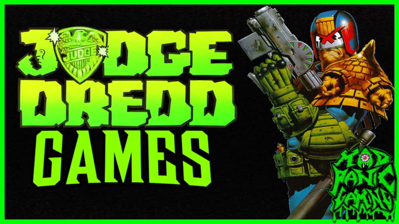 The Best and Worst JUDGE DREDD Games - Mad Panic Gaming