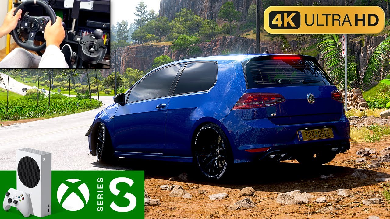 Forza Horizon 5 (Xbox Series S) 4K 30fps -  Gameplay GOLF R 450HP