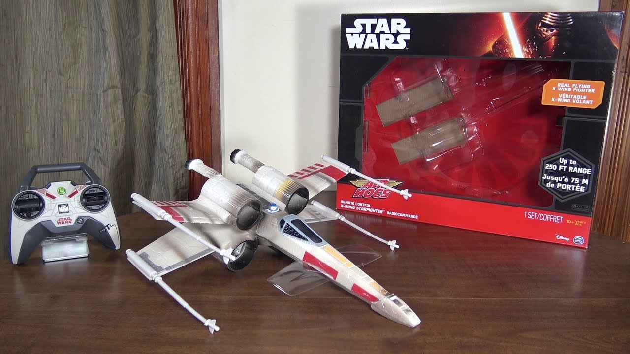 Air Hogs - Star Wars X-Wing Starfighter - Review and Flight (with How To Fly tips)