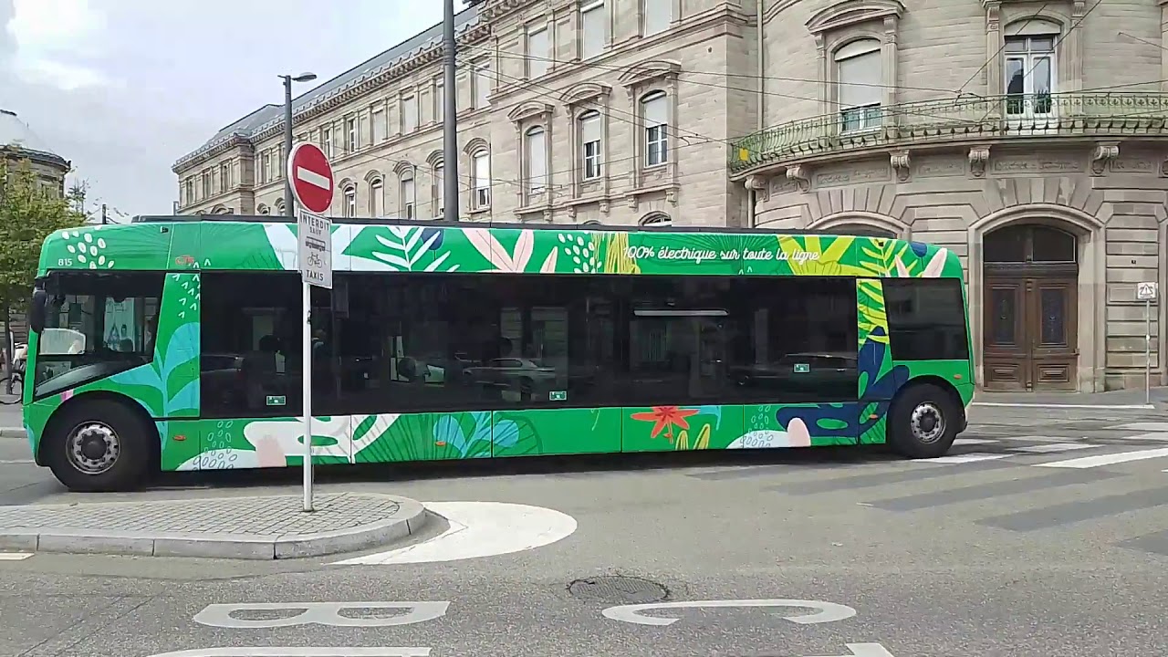 Passage d'un Alstom Aptis [R&eacute;seau CTS]
