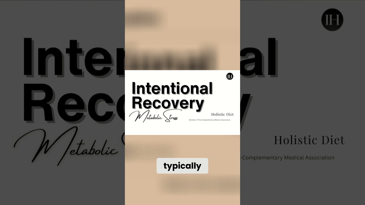 Metabolic Stress: Muscle Pump Digestion and Recovery 