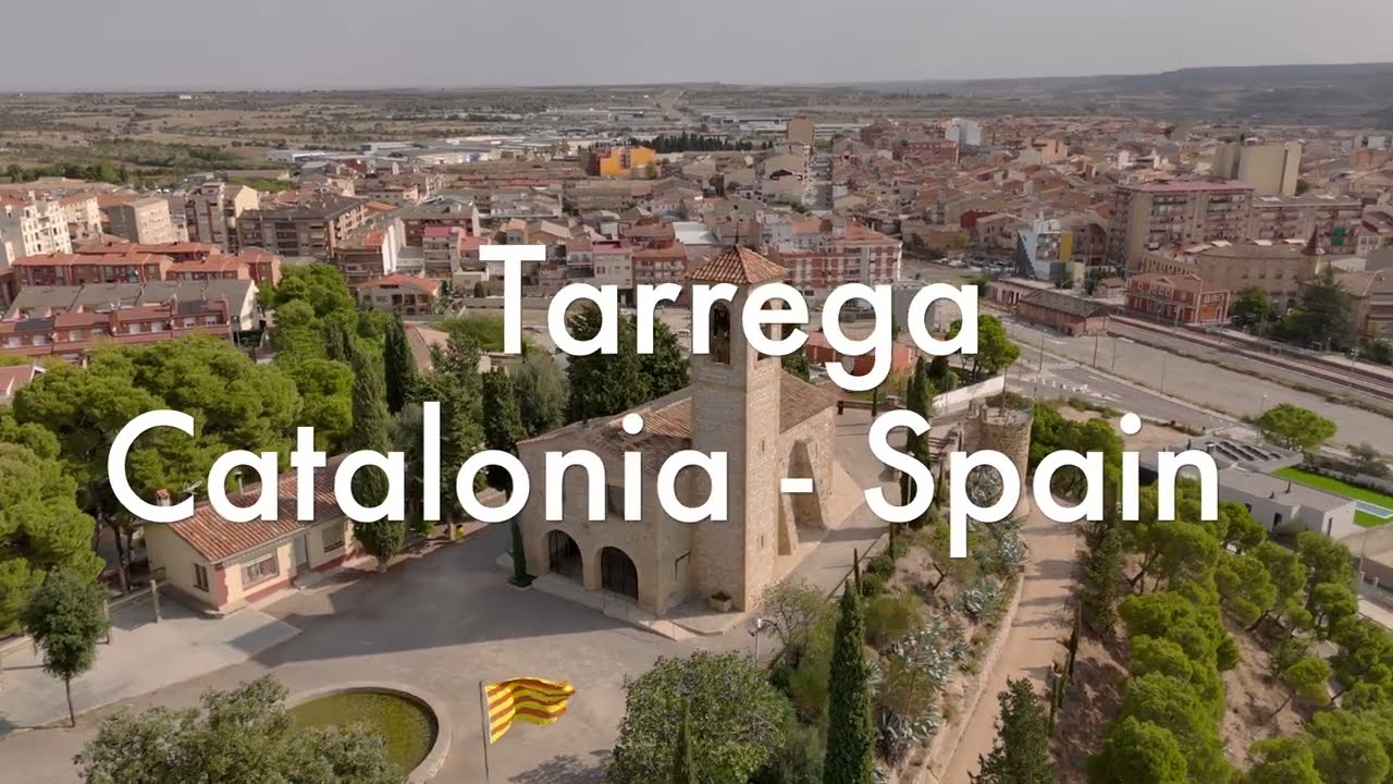WALKING TOUR 4K TARREGA CATALONIA - WALKING TOUR 4k SPAIN