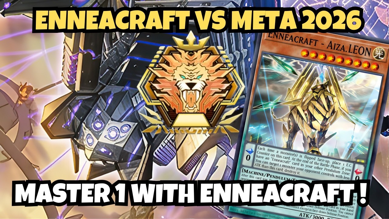 MASTER 1 WITH ENNEACRAFT IN THE WORST META EVER ! | Enneacraft Vs Meta 2026 | Yu-Gi-Oh! TCG/OCG