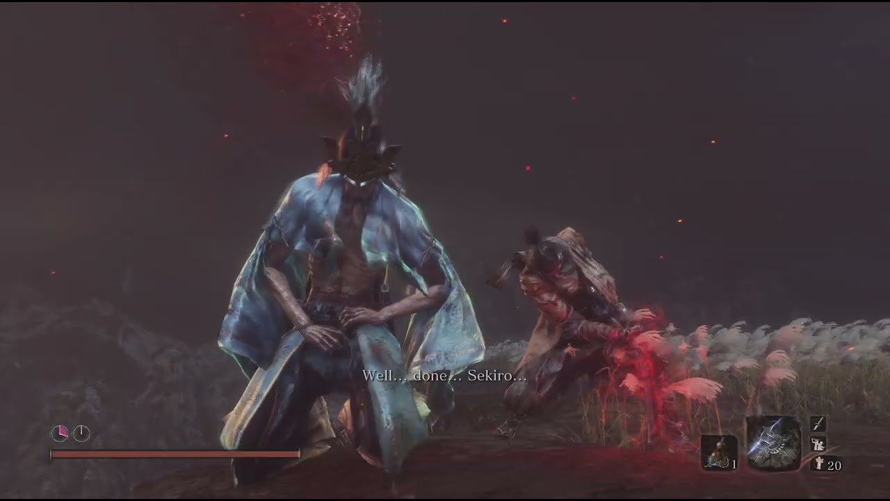 Sekiro: Shadows Die Twice: Ishinn, The Sword Saint Boss Fight