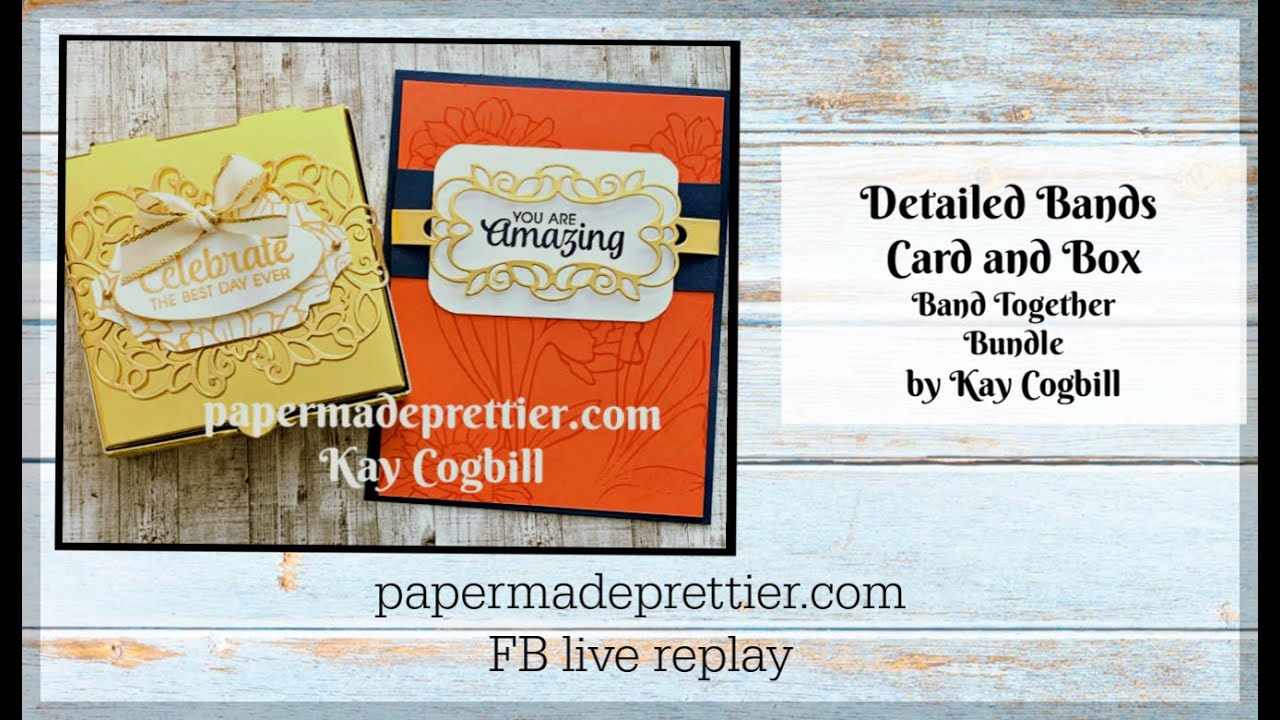 Detailed Bands Card and Box