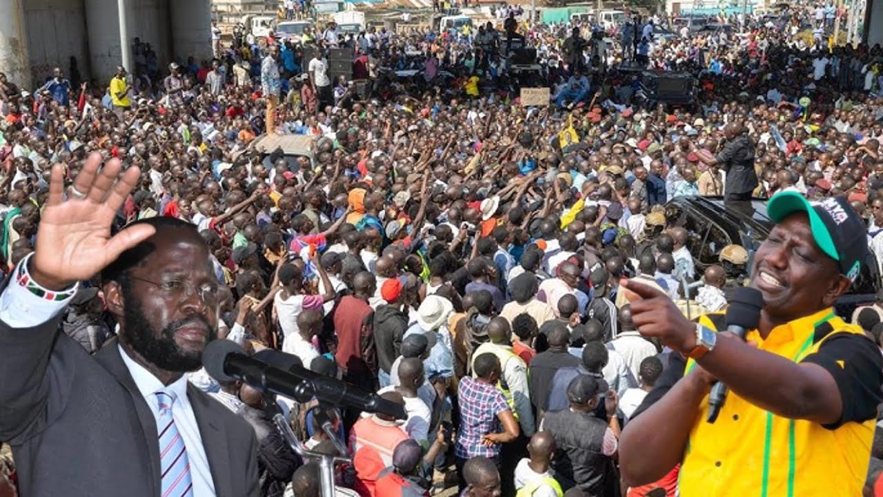 ODM, UDA MEGGA RALLY CAMPAIGNS IN KISUMU!!!