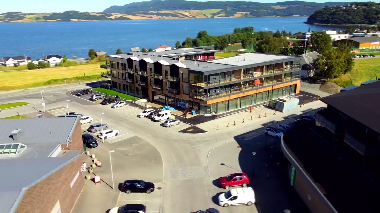 Sentrumsgarden Buvika - modułowe budynki w Norwegii | Unihouse