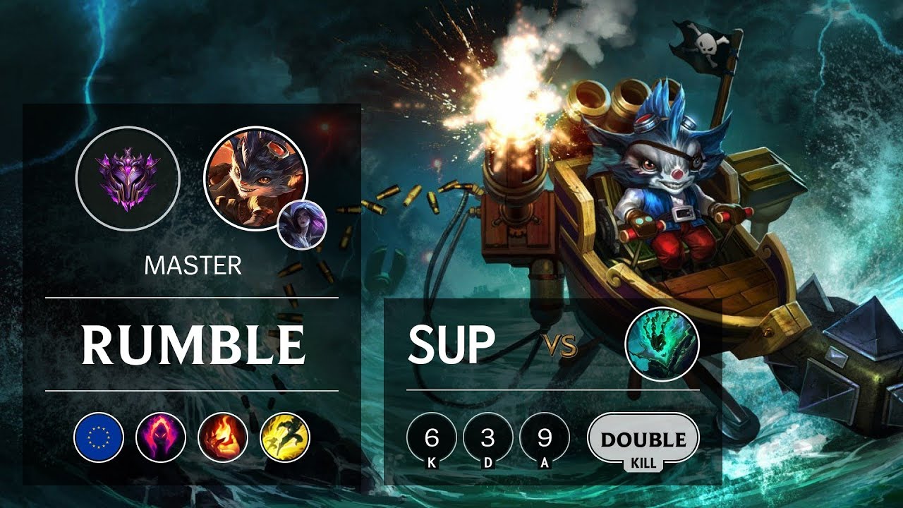 Rumble Support vs Thresh - EUW Master Patch 9.20