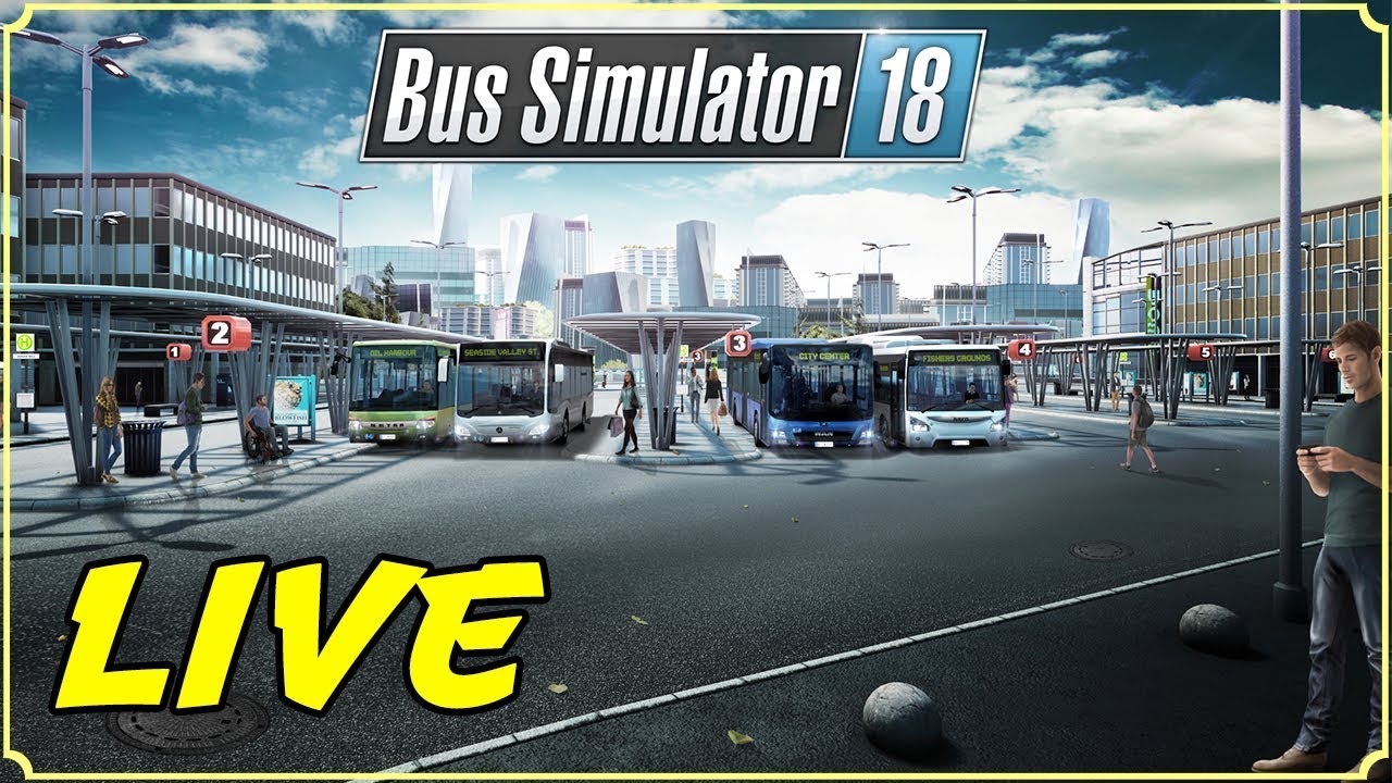 BUS SIMULATOR 18 #19 LIVE - BIGLIETTI PREGO! - GAMEPLAY ITA