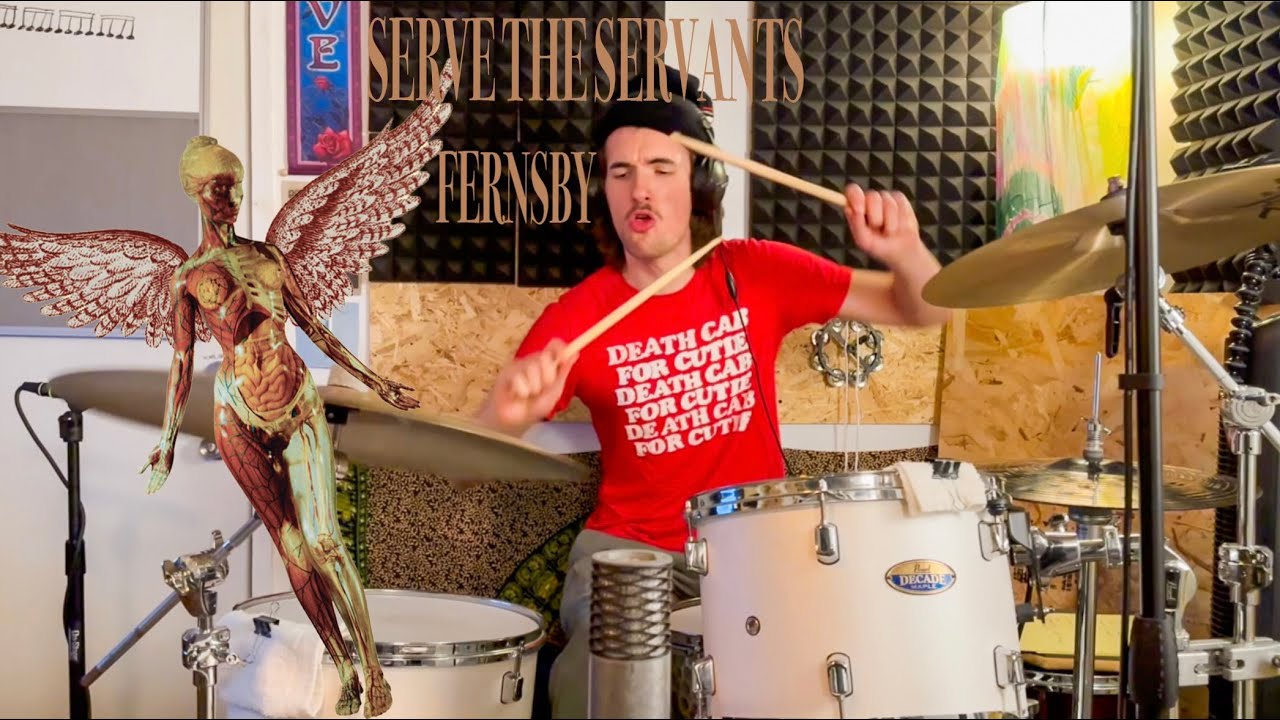 Nirvana - Serve The Servants drum cover