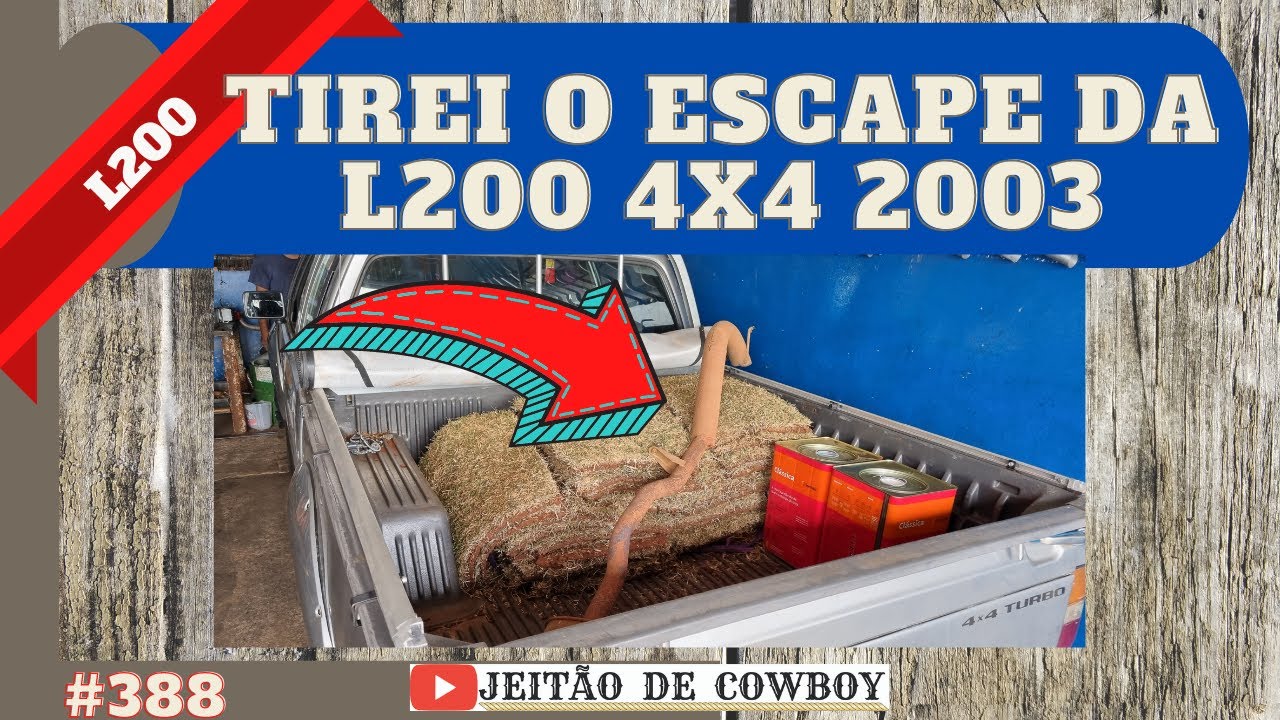 TIREI O ESCAPE DA L200! #388