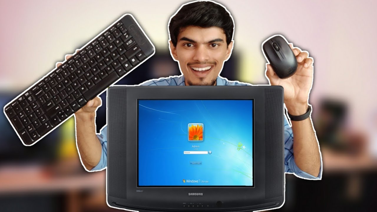 பழைய TV-ய COMPUTER-அ மாத்தலாம் | Convert TV into Computer | Cybertamizha