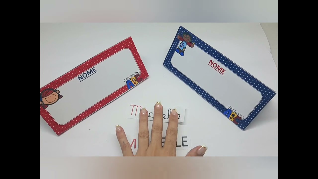 DINÂMICA DO CRACHÁ @professoramichelle