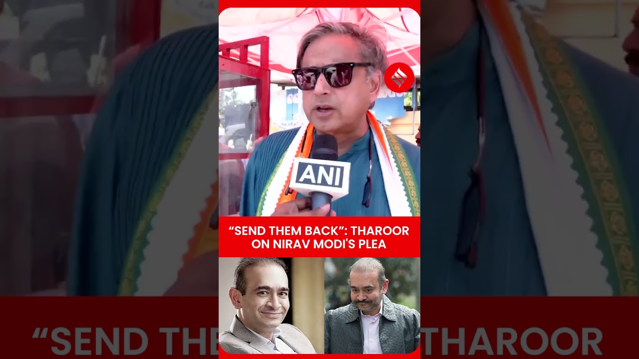 Shashi Tharoor Welcomes UK Court Decision on Nirav Modi Extradition Case