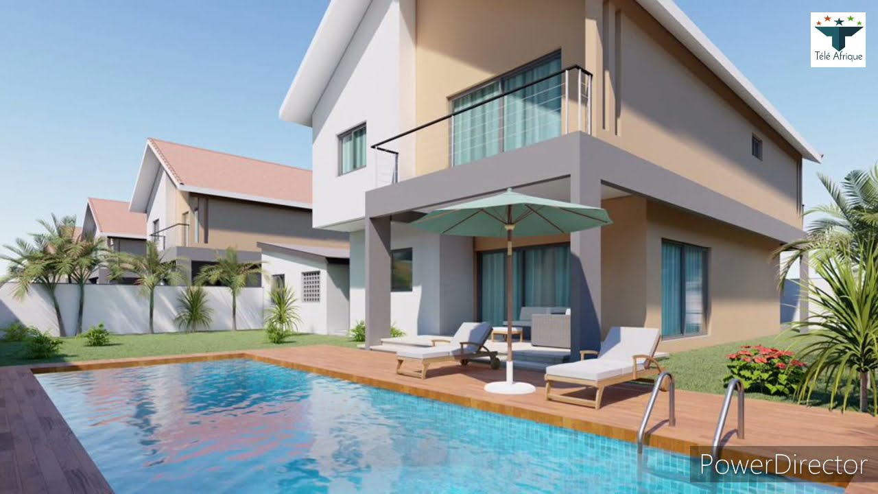 DES DUPLEX À VENDRE DANS UNE BELLE CITÉ À GRAND-BASSAM EN CÔTE D'IVOIRE