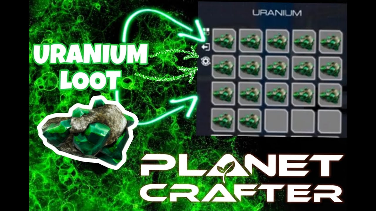 How to Find Uranium in Planet Crafter (The Easy Way 😁) #2