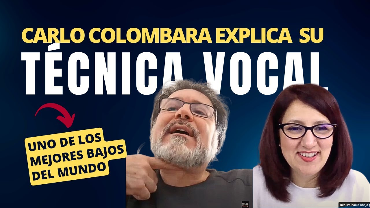 Carlo Colombara   Técnica vocal   Belcanto