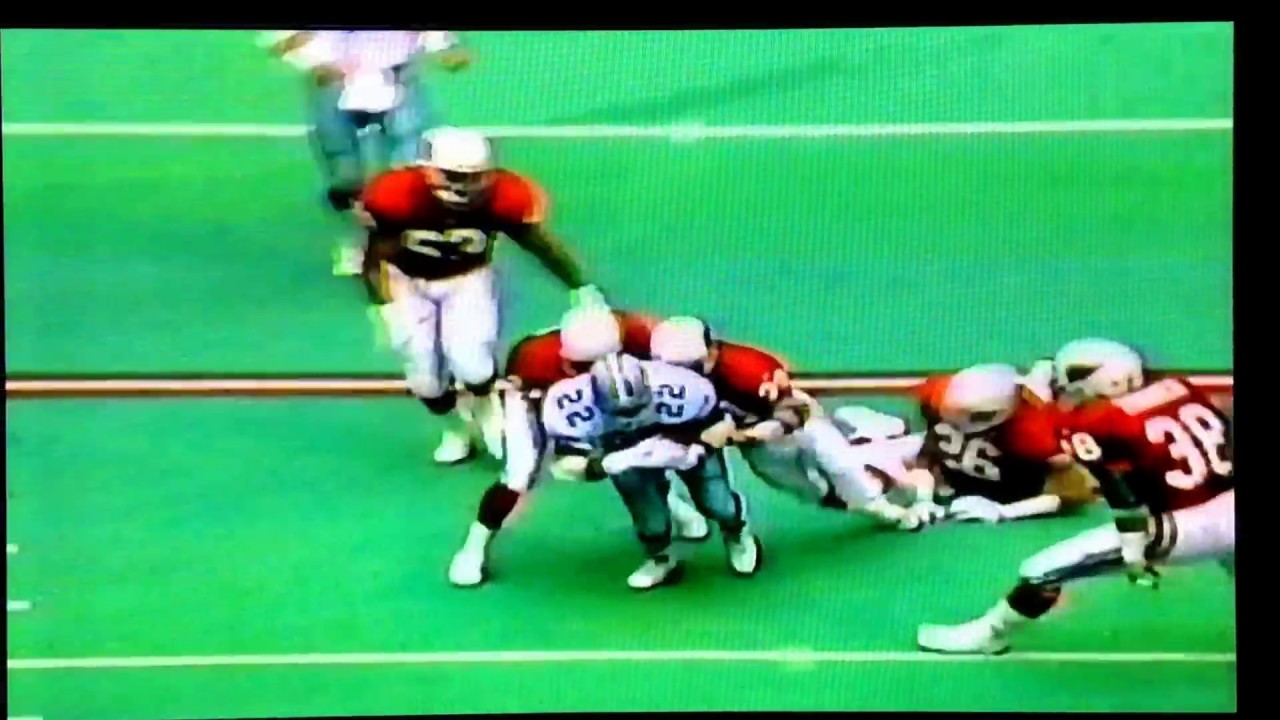 1993 Phoenix@Dallas Emmitt Smith 86yd reception from Kosar