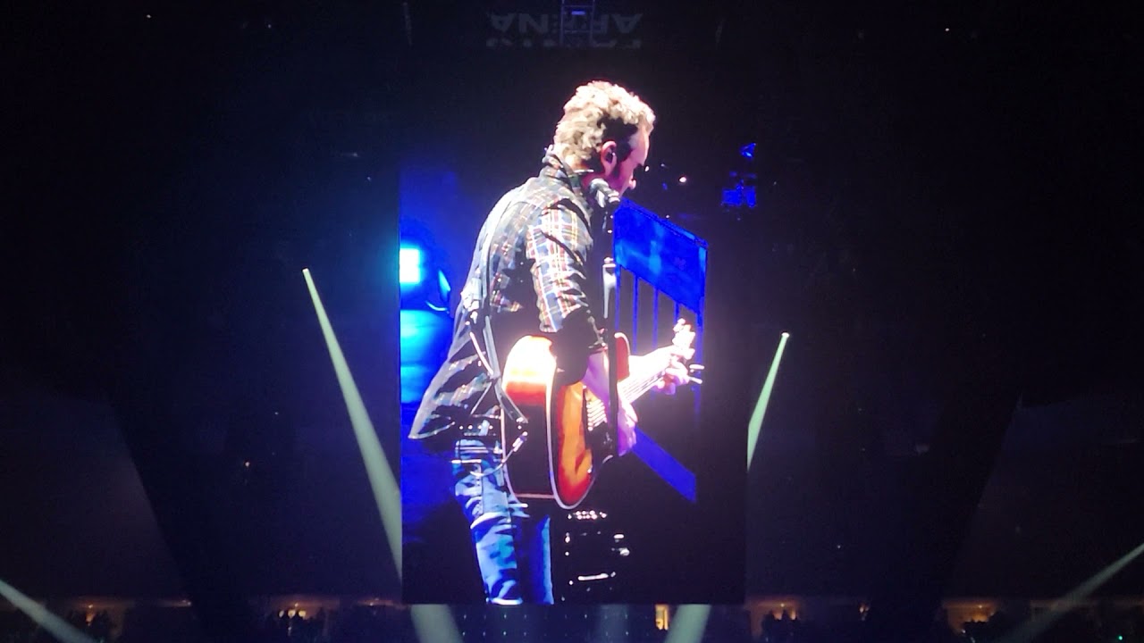 Eric Church intro live @ PPG Paints on 10/8/2021