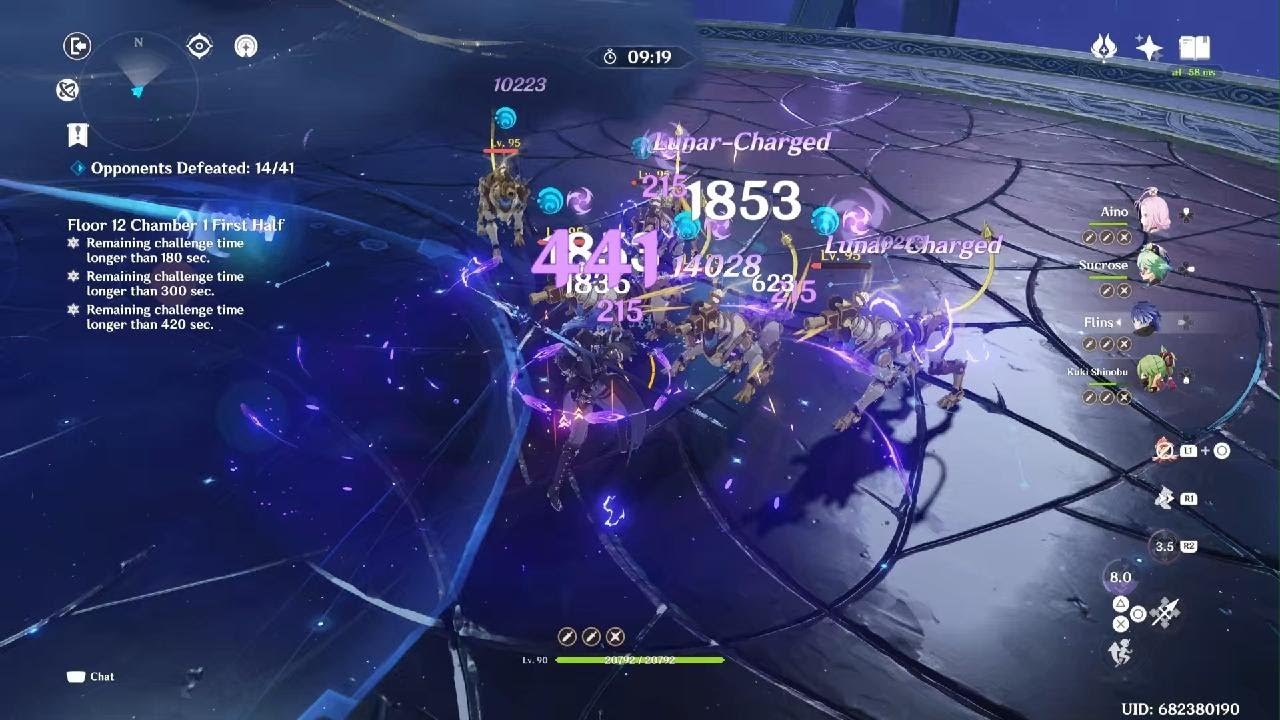 Trying out some new teams in spiral abyss
