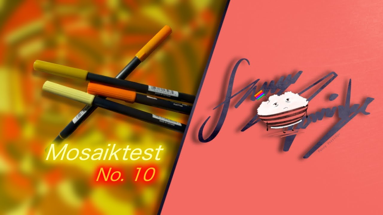 Herbstfarben - Mosaiktest No. 10 (Timelapse) | Kunst zum Zuschauen und Entspannen
