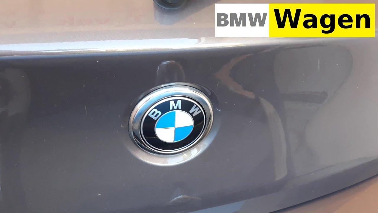 BMW F20 Tailgate emergency open