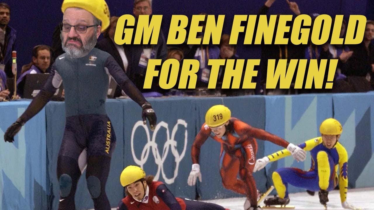 GM Ben Finegold Definitely Should Have Lost This Game