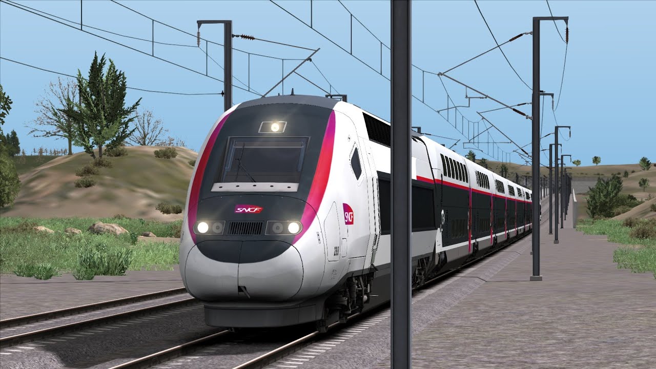 train simulatore classique
